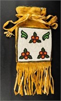 Native American Indian Beaded Bag