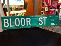 Bloor St Street Sign