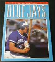 1985 Toronto Blue Jays Scorebook Magazine