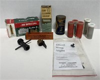 (CC) Mixed Gun Lot: .38 Special EMPTY cartridges,