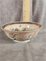 ST MICHAEL JAPAN PINK FLORAL 6" BOWL 1989