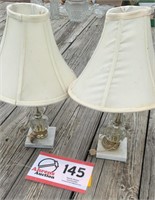 GLASS  LAMPS (2)