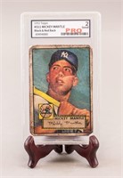 1952 Topps #311 Mickey Mantle Rookie Card PRO 2