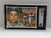 1956 Topps Duke Snider Gray Back #150 SGC 6