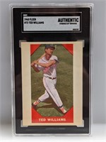 1960 Fleer Ted Williams #72 SGC TRIMMED AUTHENTIC