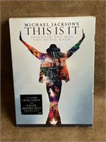 Factory Sealed Michael Jackson "This Is It" DVD