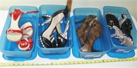 4 Pair of Ladies Shoes in Lidded Boxes Size 9-10