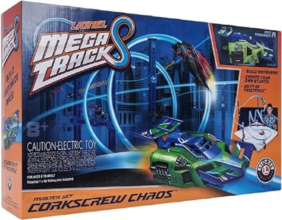 Lionel Mega Tracks - Corkscrew Chaos Green Engine