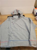 Bombas Grey Heather Hoodie Large