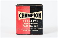 CHAMPION ABRASIVE COMPOUND CAN