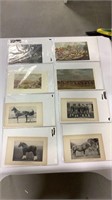 55 prints of horses and English hunts