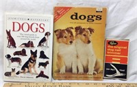 D3) 1957 BOOK ON DOGS, ORIGINAL DOG NAIL TRIMMERS