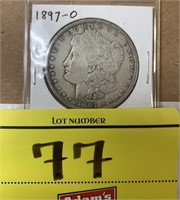 1897-O MORGAN DOLLAR