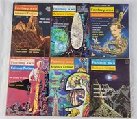 Fantasy and Science Fiction books from 1962, lot