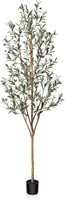 KAZEILA 7FT ARTIFICIAL OLIVE TREE