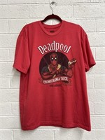 Marvel Deadpool Chimichanga Sauce Tee Shirt (XL)