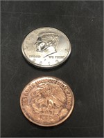 USA & Mexican Style Coins  to use in coin magic