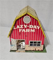 Vintage Metal Barn and Accessories