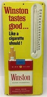 Winston Tin Advertising Thermometer