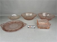 Pink Depression Glass, Anchor Hocking Cup, Misc