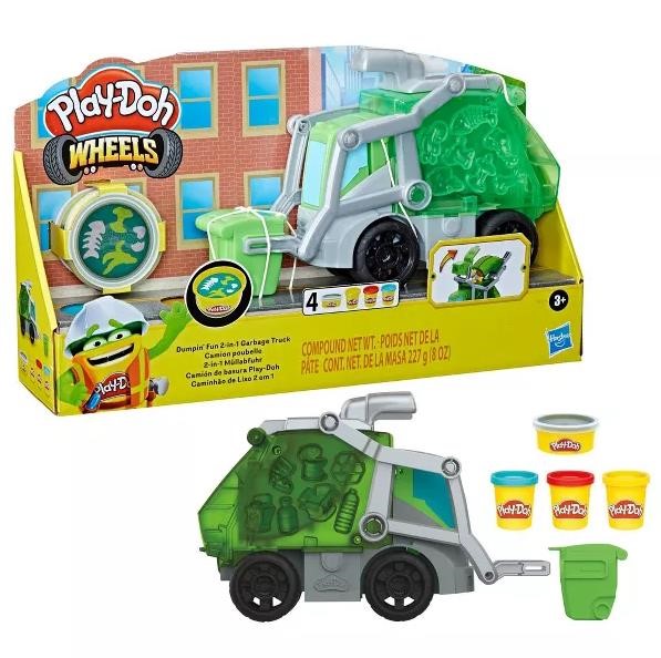 Play-Doh Wheels Dumpin' Fun 2-in-1 Garbage Truck