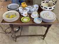 Plates, Teacups, Bowls etc