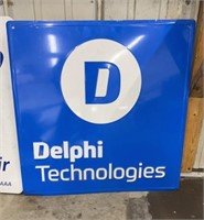 Delphi Technologies metal sign 24x24
