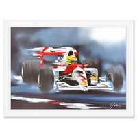 Victor Spahn, "Ayrton Senna" framed limited editio
