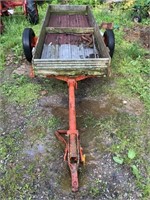 dump Wagon 10' x 4' bed, 15' total L single axle
