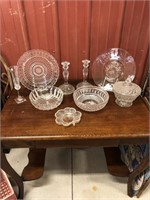 Collection of Cut GLass