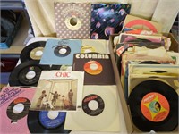 75+ 60's 70's vinyl records - '45s - KISS,