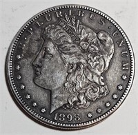 1898 s XF Grade Better Date Morgan Dollar -$108 CG