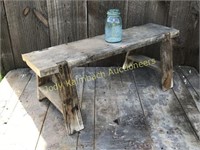 Primitive Country Bench 36" wide