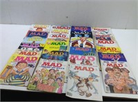 (24) Mad Magazines  1980's & 1990's