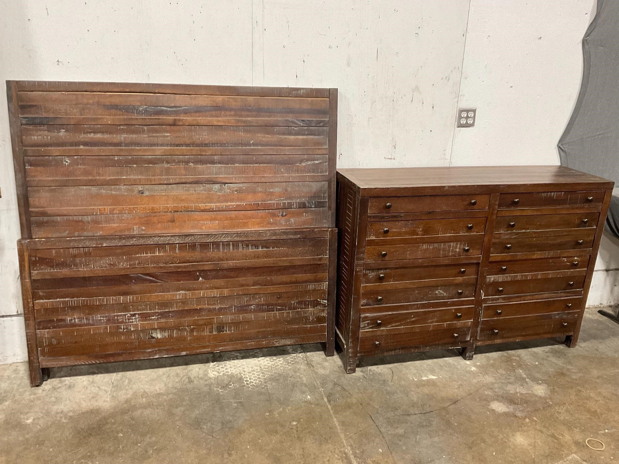 Big Dresser w/ Match Bed