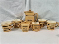 Retro Royal Sealy Coffee Service Set