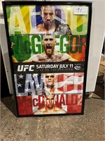 UFC 189 fight poster