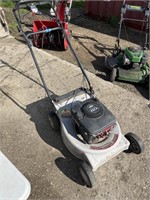 WHITE self propelled lawn mower - condition