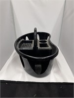 Black Plastic Shower Caddy