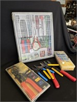 ASST. ELECTRICAL TOOLS, WIRE, SHRINK