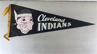 Vtg Cleveland Indians Baseball Pennant