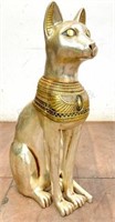 Egyptian Bastet Cat Goddess Resin Statue
