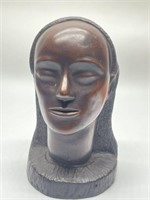 VINTAGE CERAMIC HAT SHEPSUT BUST