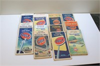 Vintage Gulf Travel Maps