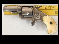 COLT NEW LINE .41 CAL. REVOLVER WITH IVORY GRIPS,