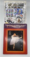 1998 Stamp Yearbook w/ Various Forever Stamps