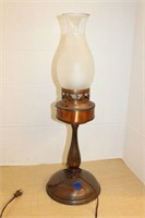 COPPER BASED OIL LAMP ELECTRICIFIED