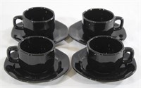 Black Onyx Cup & Saucers