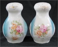 Floral China Salt & Pepper Shakers