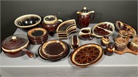 Collection of Pfaltzgraff Drip Glaze Pottery